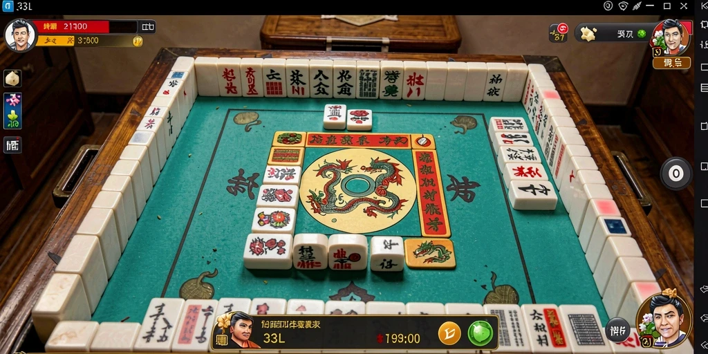 Tampilan grafik menawan dari permainan Mahjong 33L yang menarik.