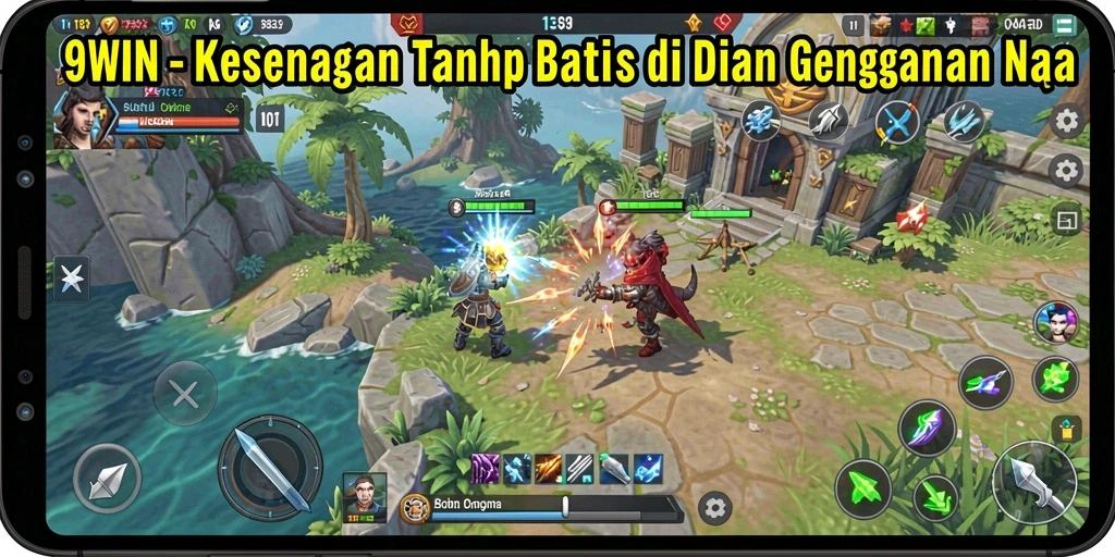 Tampilan gameplay 9WIN yang penuh warna dan interaktif.