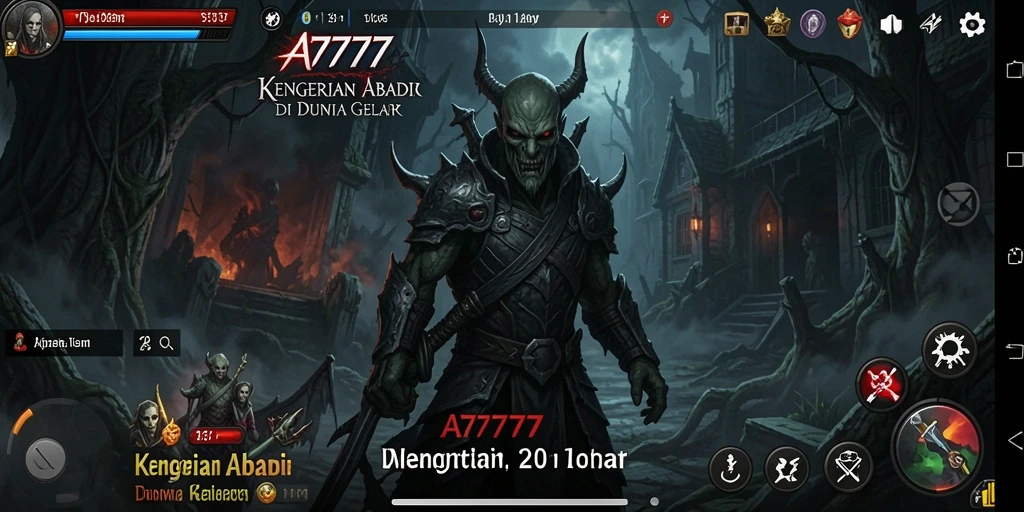 Pengalaman gameplay menakutkan di A7777 yang membuat jantung berdebar.