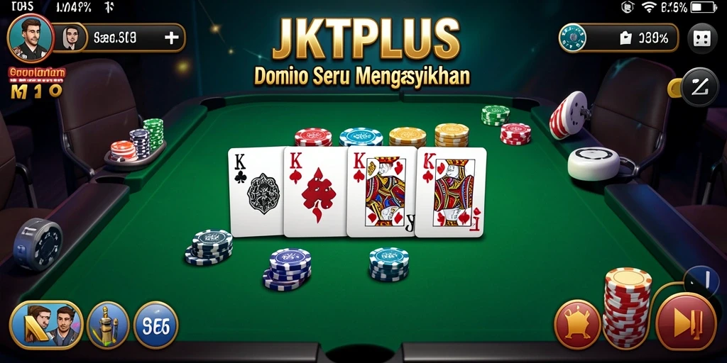 Tampilan gameplay JKTPLUS yang seru dan interaktif.