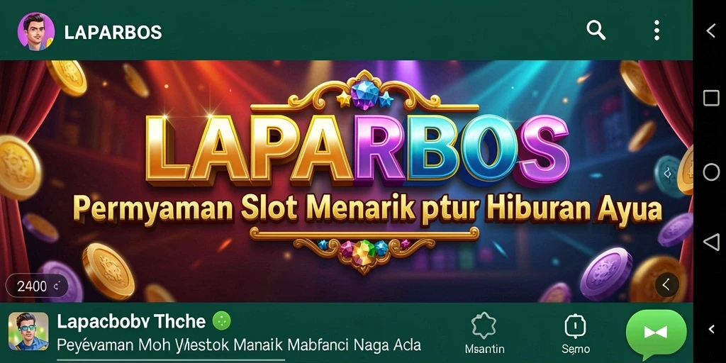 Screenshot LAPARBOS menampilkan gameplay yang menegangkan dalam permainan Slot.