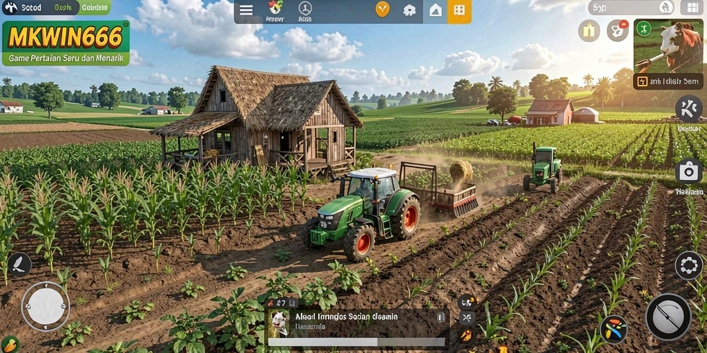 Tampilan menarik dari gameplay MKWIN666 yang penuh warna dan detail.