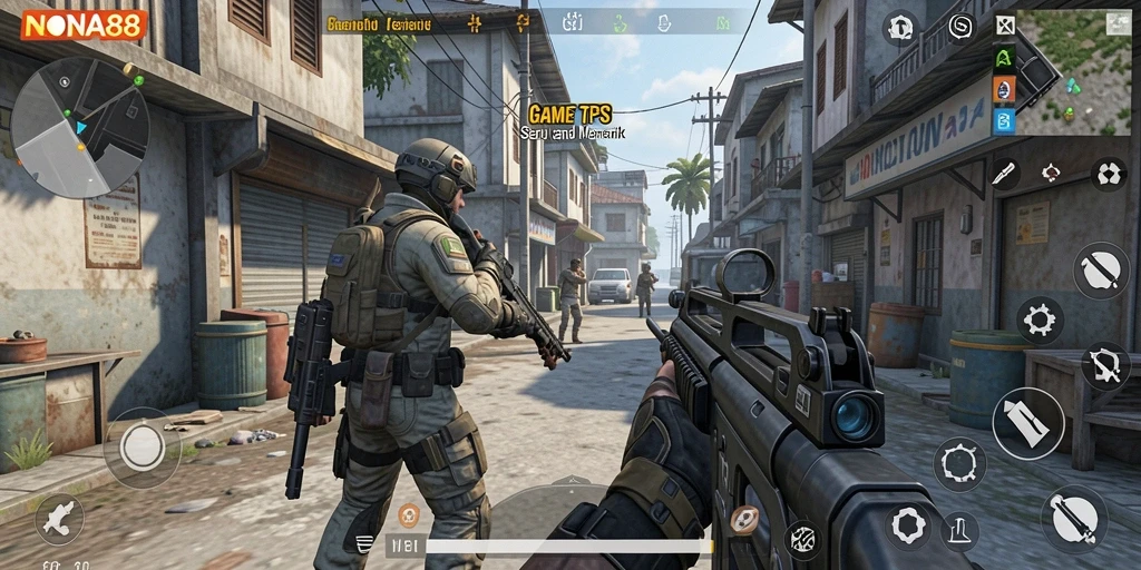 Gameplay menarik dalam NONA88 dengan aksi tembak-menembak yang mendebarkan.