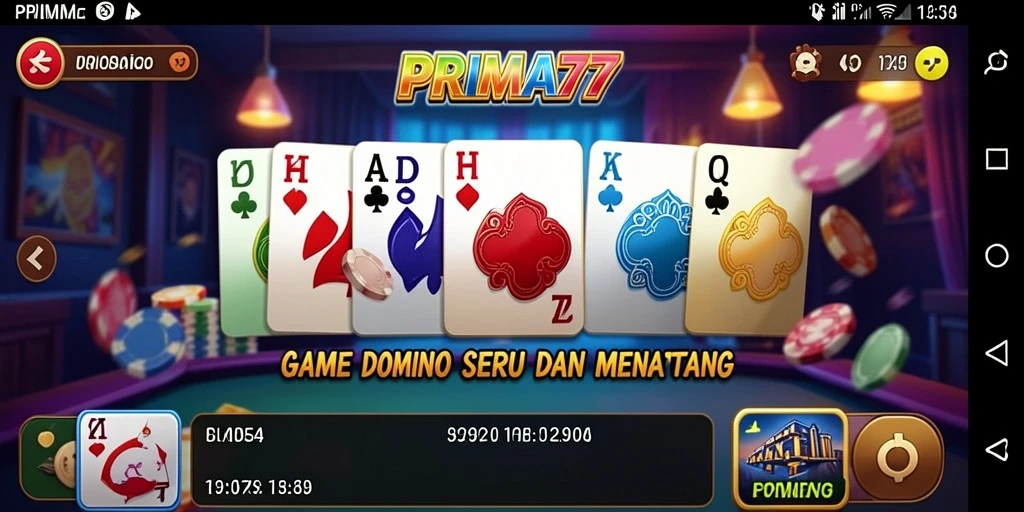 Tampilan gameplay seru di PRIMA77 dengan teman-teman.