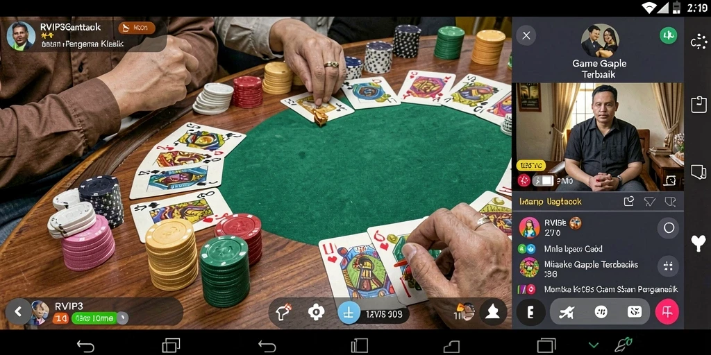 Tampilan gameplay RVIP3 yang menarik dan penuh warna.
