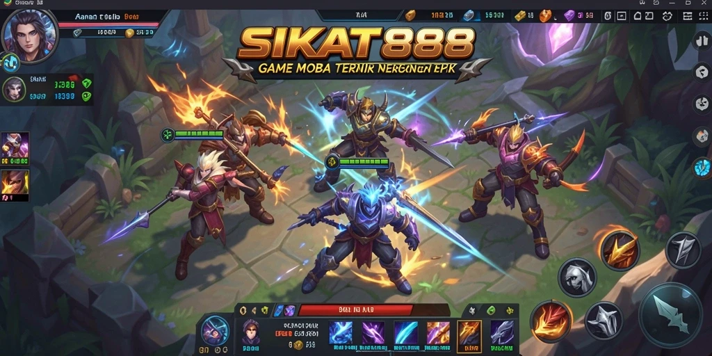 Tampilan gameplay SIKAT88 yang seru dan kompetitif.