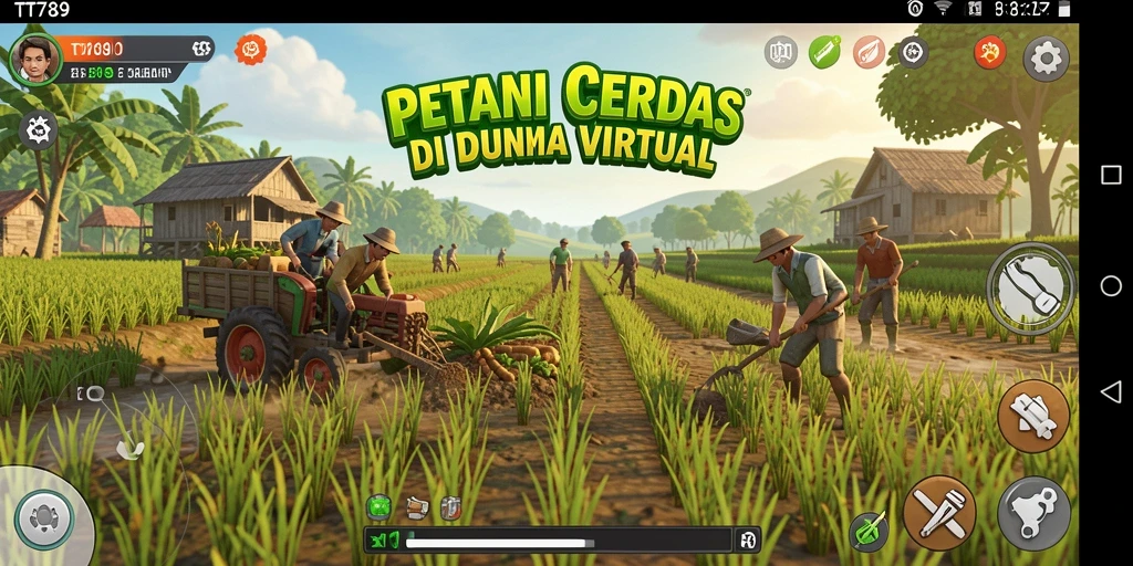 Tampilan gameplay TT789 yang menarik di dunia pertanian virtual.